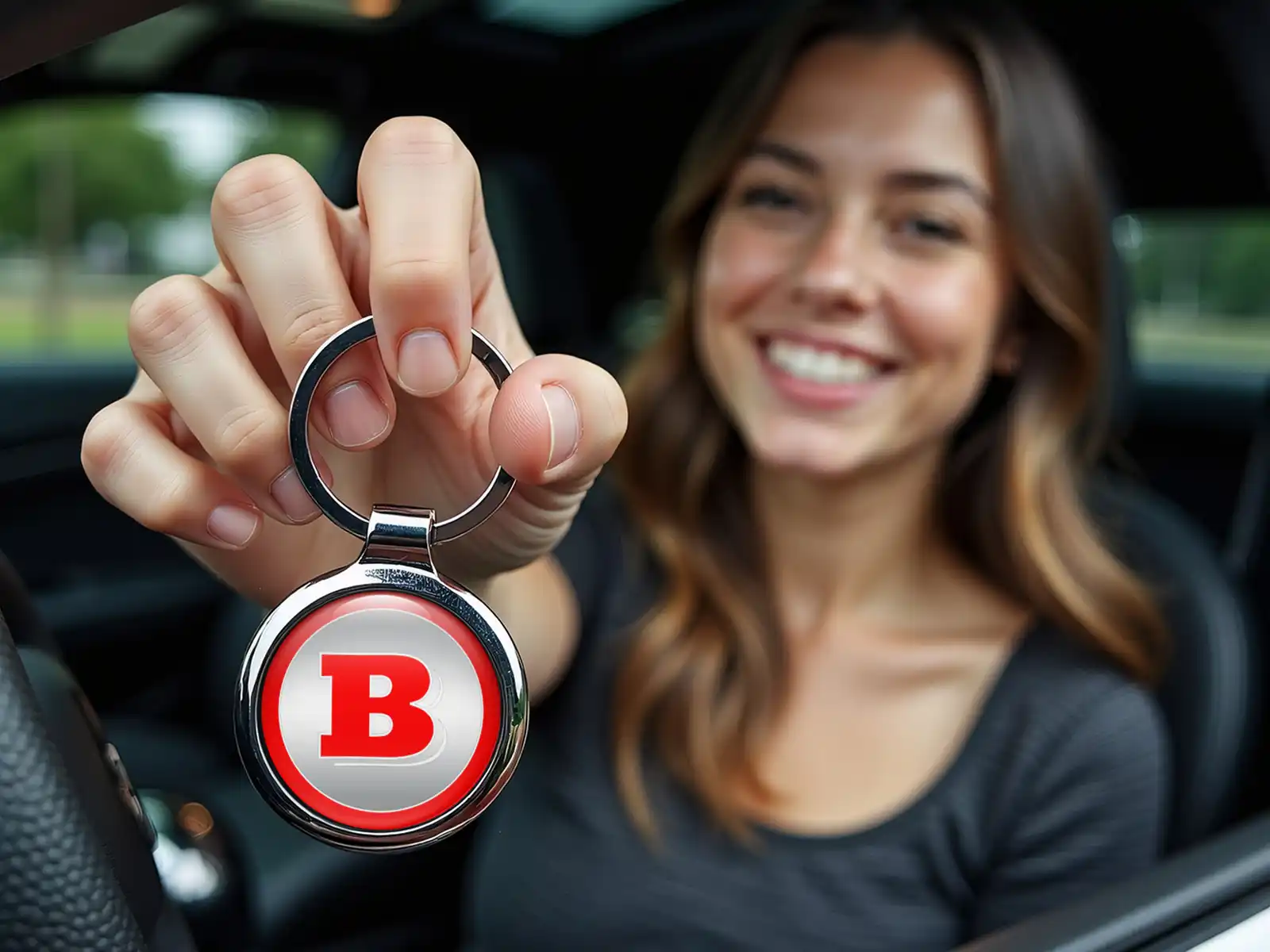 Brabus Personalisiertester Schlüsselring Stahl Premium